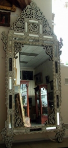 Зеркало напольное в ажурной раме