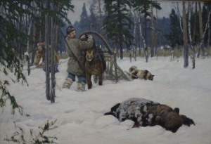 Высотский Константин Семенович «Медведя завалил»
