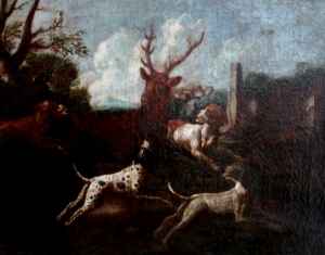Роос Иоганн Мельхиор (Roos Johann Melhior) «Охота на оленя»