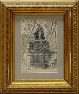 Верейский Георгий Семенович «Памятник Крылову»