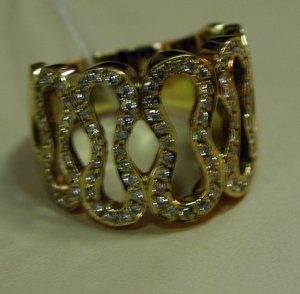 Кольцо с бриллиантами